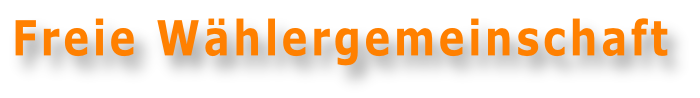 Freie Wählergemeinschaft